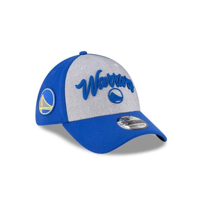 Golden State Warriors Gorra | New Era NBA Draft 39thirty Stretch Fit Cap Mexico - Azules